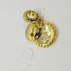 Pandora Shine 18k Gold Plated, You Are My Sunshine, Clear CZ, Dangle Charm # 767066EN158 ~ FREE Pandora Gift Pouch for Sale in Fontana, CA - OfferUp